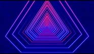 Abstract Neon Lights Animated VJ Loop Background Video - neon lines Copyright free Motion VJ Loop