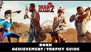 Dead Island 2 | How to Hit A Zombie 35+ Meters Away | Donk Achievement / Trophy Guide