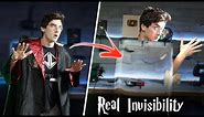 Real Invisibility Cloak Using Artificial Intelligence! - Harry Potter Invisibility!!