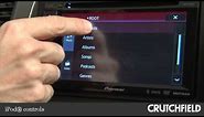 Pioneer AVH-X2500BT Car DVD Receiver Display and Controls Demo | Crutchfield Video