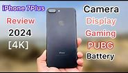 I Tested iPhone 7Plus in 2024🔥 Detailed review in Hindi ⚡️- PUBG - Camera - Battery