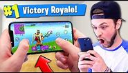 *NEW* MOBILE Fortnite: Battle Royale GAMEPLAY! (Victory Royale)