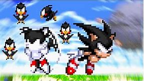 Super Dark Sonic and Dark Hyper Sonic In Sonic 3 AIR