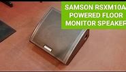 SAMSON RSXM10A | POWERED FLOOR MONITOR SPEAKER | 800WATTS | 400WATTS RMS