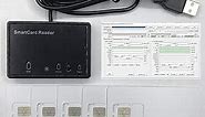 LTE Cards Program kit SIM Card Tools SIM Card Reader Writer Programmer+5PCS Blank Programmable 4G LTE USIM Cards+5G Software Tools