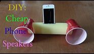 DIY: Cheap Phone Speakers That Don't Use Electricity