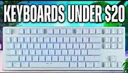 The BEST GAMING Keyboards Under $20!