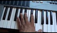 How to play Waiting for a girl like you - Foreigner - Piano Tutorial