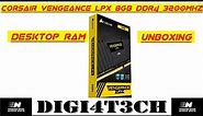 Corsair Vengeance LPX 8GB (1x8GB) DDR4 3200MHZ C16 Desktop RAM Black UnBoxing & Full Detailed Review