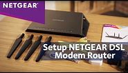 How To Install a NETGEAR DSL Modem Router