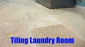 How to Tile a Laundry Room