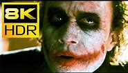 8K HDR ● Joker Entry Scene (Dark Knight) ● 5.1 Audio / Bank Heist (Joker) | The Dark Knight [IMAX]