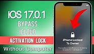 iOS 17.0.1 Bypass iCloud Activation Lock Without Computer - iPhone X/11/12/13/14/15 ( 2024 )