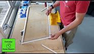 How To Build a Window Screen - Using a Frame Kit