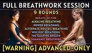 [ADVANCED!] Full Breathing Session - 9 Guided Rounds (Multiverse Edition)