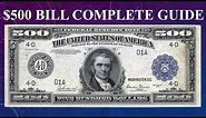 $500 Dollar Bill Complete Guide - What Are They, How Much Are They Worth And Why?