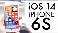 iOS 14 OFFICIAL On iPhone 6S! (Review)