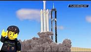 Lego Falcon Heavy Launch