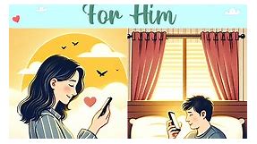 Long Distance Relationship: 250  Good Morning Messages For Him