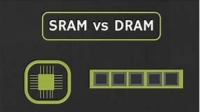 SRAM vs DRAM : How SRAM Works? How DRAM Works? Why SRAM is faster than DRAM?
