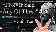 funny Sun Tzu quotes (memes) I found on YouTube