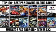 Top 100 Best Driving And Racing Games For PS2 | Best PS2 Games | Emulator PS2 Android