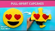 10 Hilarious Emoji Pull Apart Cupcakes