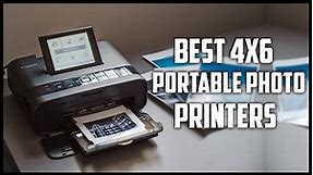 Best 4x6 Portable Photo Printer | Top 5 Best Portable Photo Printers In 2023