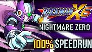 Megaman X6: Nightmare Zero (100% No Damage Completion Run) Xtreme mode