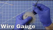 Wire Gauge (Gage) Basics - measure nonferrous wire with an AWG gauge.