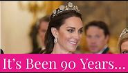 Kate Middleton Debuts the HISTORIC Strathmore Rose Tiara After 90 Years in the Royal Vaults