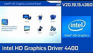 Download & Install Intel(R) HD Old Standard Driver 4400