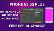 iPhone 6S/6S Plus | Cable DCSD | Purple Mode Change SN Bypass Hello All With UnlockTool 2023