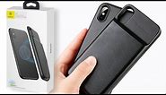 Baseus 1 + 1 - Unique 2-piece case with attachable power bank backpack for iPhone X – hurtel.pl