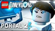 PORTAL 2 Level Pack! LEGO Dimensions - Gameplay Walkthrough Part 18 (PS4, Xbox One)