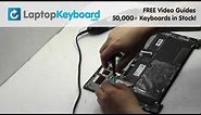 Dell Keyboard Replacement XPS 13 9370 Installation Guide. Repair Install Fix 9343 9350