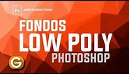 Photoshop Tutorial | Cómo crear Fondos Low Poly | How to Create Low Poly Backgrounds
