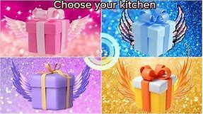 Choose your gift🎁💝✅ 4 gift box💝3 good and 1 bad gift challenge😍😃🤮🥰#pickonekickone