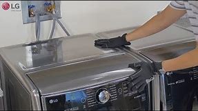LG Front Load Washing Machine - How to Reduce Vibration