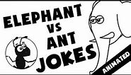 Elephant vs Ant Cartoon jokes