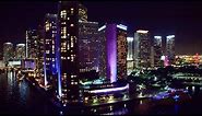 Miami Florida at Night - Awesome Aerial 4K Drone Film