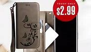 $2.99 - iPhone 8 PLUS Butterfly Wallet Case