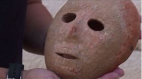 Israel unveils rare and ancient mask