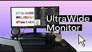Work From Home Monitor Set Up | LG UltraWide 29WL500-B Unboxing