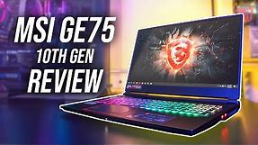 MSI GE75 Review - Crazy Gaming Power 💪💻