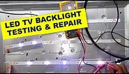 {248} How To Repair of LED TV Backlight Strips / How To Test LED TV Backlight Strip With Multimeter