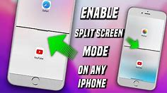 how to enable split screen on iphone || how to use split screen in iphone 6/6+/6s/7/8/XR Any iPhone