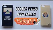 Coques iPhone 5S PERSONNALISES - INRAYABLES !