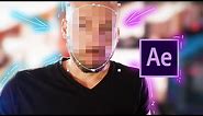 How To CENSOR Faces And MOTION TRACK Them | After Effects Tutorial