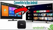 AndroidTv 9 en TvBox X96 Mini TX3 Mini Amlogic S905W